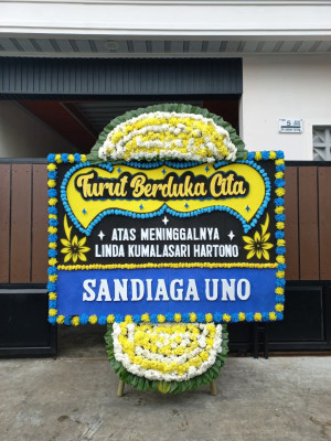 Papan Bunga Duka di Cijaku